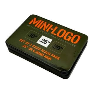 MINI LOGO (ߥ˥) RISER PAD 1/4  (6mm) BLACK