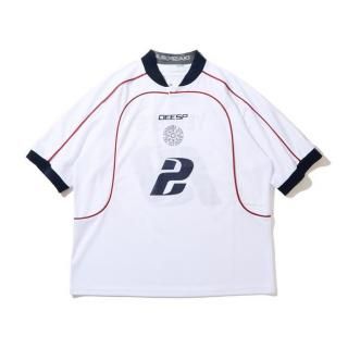 <img class='new_mark_img1' src='https://img.shop-pro.jp/img/new/icons1.gif' style='border:none;display:inline;margin:0px;padding:0px;width:auto;' />DIASPORA SKATEBOARDS YE PEEPS FOOTBALL TOP - WHITE  Ⱦµ
