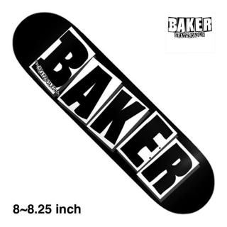 BAKER SKATEBOARDS (٥ȥܡ)TEAM BRAND LOGO / BLACK / WHITE 8