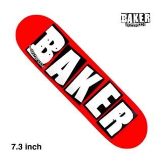 <img class='new_mark_img1' src='https://img.shop-pro.jp/img/new/icons1.gif' style='border:none;display:inline;margin:0px;padding:0px;width:auto;' />BAKER SKATEBOARDS (٥ȥܡ) / TEAM BRAND LOGO / RED / WHITE / 7.3