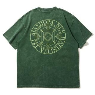 <img class='new_mark_img1' src='https://img.shop-pro.jp/img/new/icons1.gif' style='border:none;display:inline;margin:0px;padding:0px;width:auto;' />DIASPORA SKATEBOARDS Fifteen Magic Circle Tee  - GREEN