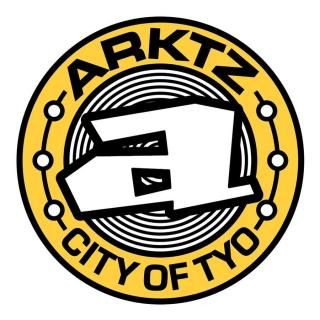 ARKTZ / TRAINLINE LOGO STICKER / Chuo