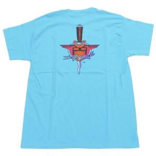 <img class='new_mark_img1' src='https://img.shop-pro.jp/img/new/icons1.gif' style='border:none;display:inline;margin:0px;padding:0px;width:auto;' />SANTA MONICA AIRLINES (󥿥˥饤) HEART ATTACK S/S TEE AQUA