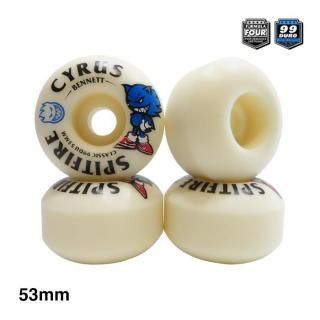 SPITFIRE WHEELS / FORMULA FOUR (F4) / CLASSIC / 99DU / 53mm / BURN SQUAD / CYRUS BENNETT
