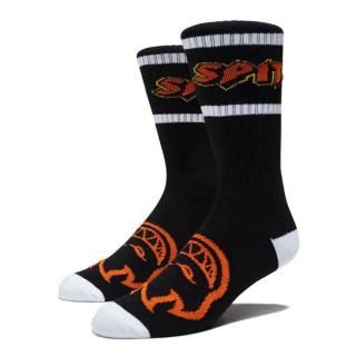 SPITFIRE WHEELS(スピットファイヤー・ウィール) / HELL FIRE SCRIPT SOCKS / BLACK / WHITE / ORANGE