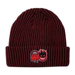 <img class='new_mark_img1' src='https://img.shop-pro.jp/img/new/icons25.gif' style='border:none;display:inline;margin:0px;padding:0px;width:auto;' />SPITFIRE WHEELS (ԥåȥե䡼) ETERNAL FILL CUFF BEANIE / DK RED / BLACK