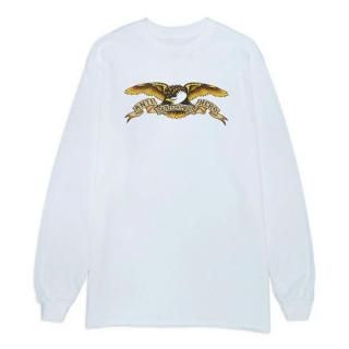 ANTIHERO SKATEBOARDS (ҡȥܡ) / EAGLE L/S T-SHIRTS / WHITE