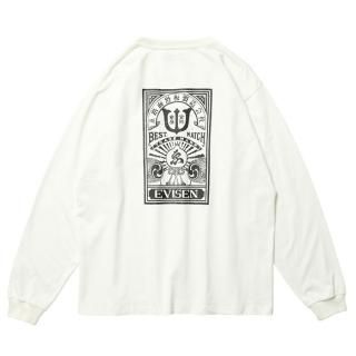 <img class='new_mark_img1' src='https://img.shop-pro.jp/img/new/icons1.gif' style='border:none;display:inline;margin:0px;padding:0px;width:auto;' />EVISEN SKATEBOARDS (ӥ󡦥ȥܡ) / BEST MATCH POCKET LS TEE / WHITE