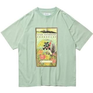 <img class='new_mark_img1' src='https://img.shop-pro.jp/img/new/icons1.gif' style='border:none;display:inline;margin:0px;padding:0px;width:auto;' />Evisen Skateboards (ӥ󡦥ȥܡ)  / GLOBE LABEL TEE / DUSTY TEAL