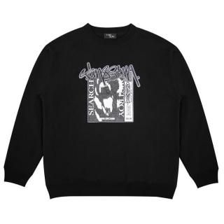 <img class='new_mark_img1' src='https://img.shop-pro.jp/img/new/icons1.gif' style='border:none;display:inline;margin:0px;padding:0px;width:auto;' />TIMESCAN / SEARCH & DESTROY CREWNECK / BLACK