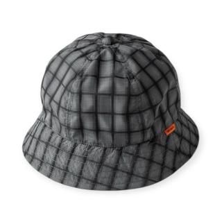 TIGHTBOOTH (ȥ֡) / EMBOSS PLAID HAT / BLACK
