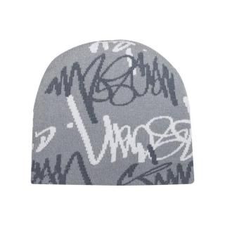 TIMESCAN (ࡦ) / SCRIPT RIVERSIBLE BEANIE
