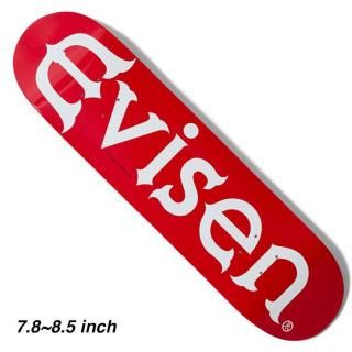 <img class='new_mark_img1' src='https://img.shop-pro.jp/img/new/icons25.gif' style='border:none;display:inline;margin:0px;padding:0px;width:auto;' />EVISEN SKATEBOARDS (ӥ󡦥ȥܡ) / EVI LOGO / RED / 7.8