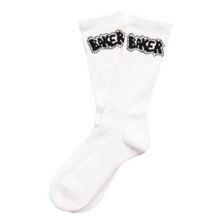 BAKER SKATEBOARDS (٥ȥܡ) / SOCK OF DESTRUCTION SOCKS / WHITE 