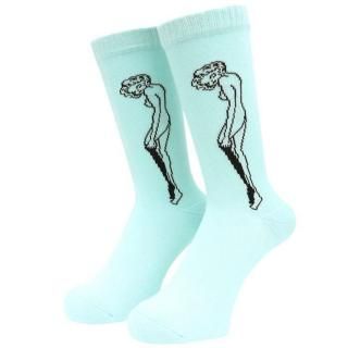 <img class='new_mark_img1' src='https://img.shop-pro.jp/img/new/icons25.gif' style='border:none;display:inline;margin:0px;padding:0px;width:auto;' />WHIMSY SOCKS (ॸå) / CATHIE SOCKS / LIGHT BLUE