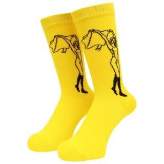<img class='new_mark_img1' src='https://img.shop-pro.jp/img/new/icons1.gif' style='border:none;display:inline;margin:0px;padding:0px;width:auto;' />WHIMSY SOCKS (ॸå) / OLIVIA SOCKS / YELLOW 
