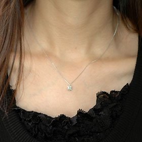 プラチナ・ダイヤモンド0.5ct（鑑別書付） ダイヤモンド ネックレス
