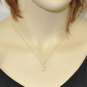 K10PG・ダイヤモンド0.5ct（SIクラス・鑑別書カード付