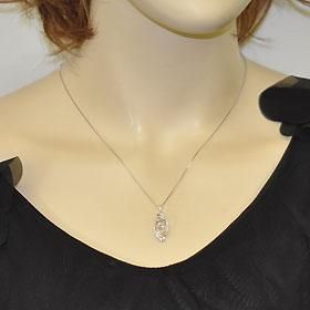 ダイヤモンド0.41ctペンダント プラチナ・ダイヤモンド0.41ct（SIクラス・鑑別書カード付