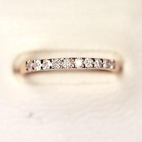 K18PG ダイヤモンド0.25ct（SIクラス・鑑別書カード付