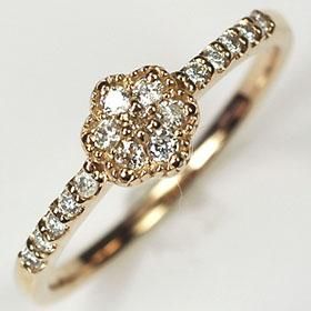 ZEXIMO公式】 プラチナ ダイヤモンド0.5ct リング 「スウィート
