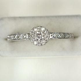 プラチナ・ダイヤモンド0.25ct（SIクラス・鑑別書カード付
