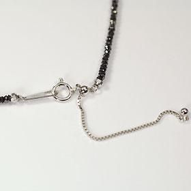 宝石鑑別付属 k18 ブラックダイヤ ネックレス 20カラット 美品 ダイヤ 楽天市場】K18WG ブラックダイヤモンドネックレス20カラット