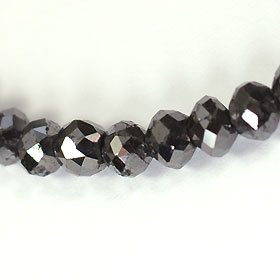 K18WG・ブラックダイヤモンド50ct（ハイグレード）（鑑別書付）　ネックレス - DIAN POOL ダイアンプール - ジュエリー通販 -