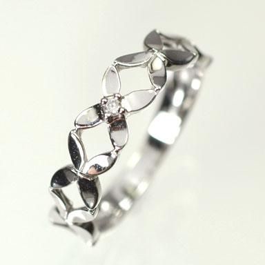 K10WG ダイヤモンドリング Pinky&Dianne K10WG・ダイヤモンド