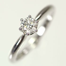 婚約指輪】プラチナ・ダイヤモンド0.3ct（D・VVS・3EX・H&C・鑑定書付） エンゲージリング - DIAN POOL ダイアンプール -  ジュエリー通販 -