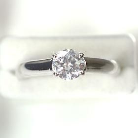 婚約指輪】プラチナ・ダイヤモンド0.7ct(F・VS・3EX・H&C・鑑定 婚約指輪】プラチナ・ダイヤモンド0.7ct(F・VS・3EX・H&C・鑑定
