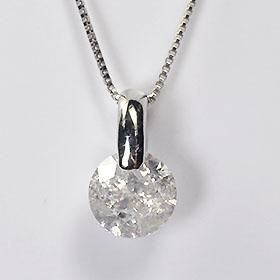 プラチナ・ダイヤモンド0.578ct（H・I1・GOOD・鑑定書付） 一点