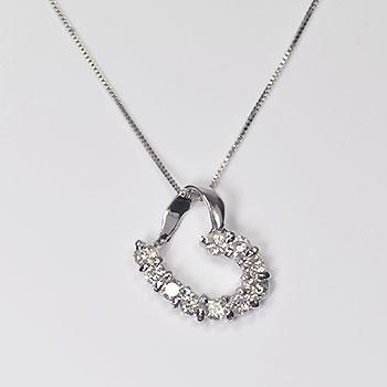 K10WG・ダイヤモンド0.3ct(SIクラス・鑑別書カード付 K10WG・ダイヤモンド0.3ct(SIクラス・鑑別書カード付