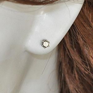プラチナ ダイヤモンド ピアス0.5ct(VSクラス・H&C・鑑別書 プラチナ ダイヤモンド ピアス0.5ct(VSクラス・H&C・鑑別書