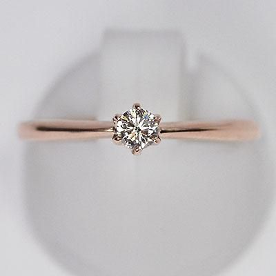 期間限定セール！７７％OFF！ K10PG・ダイヤモンド0.1ct（VSクラス