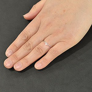 婚約指輪 プラチナ ダイヤモンド0.2ct＋0.05ct（SIクラス・鑑別書