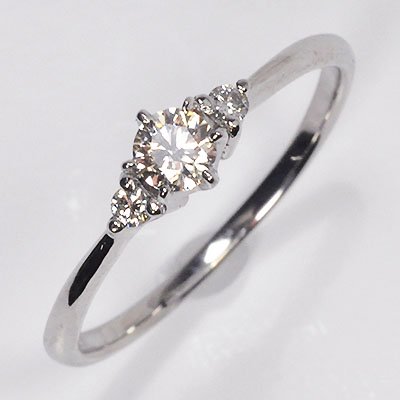 期間限定セール！７０％OFF！プラチナ・ダイヤモンド0.2ct＋0.05ct