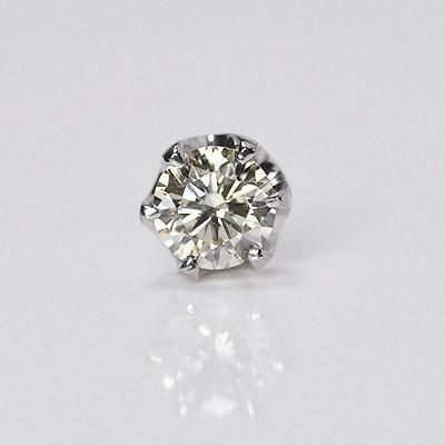 プラチナ・ダイヤモンド0.1ct(VSクラス・H&C・鑑別書カード付 プラチナ・ダイヤモンド0.1ct(VSクラス・H&C・鑑別書カード付
