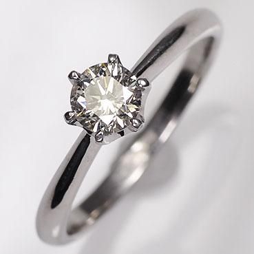 婚約指輪 特注！プラチナ・ダイヤモンド0.5ct（Hカラー・SIクラス ...