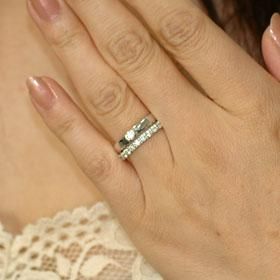 プラチナ ダイヤモンド0.5ct(VSクラス・H&C・鑑別書カード付 プラチナ ダイヤモンド0.5ct(VSクラス・H&C・鑑別書カード付