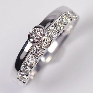 プラチナ ダイヤモンド0.5ct（VSクラス・H&C・鑑別書カード付