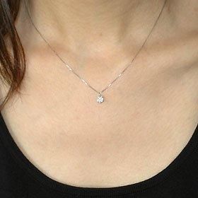 プラチナ ダイヤモンド ネックレス 0.3ct(Hカラー・SIクラス プラチナ ダイヤモンド ネックレス 0.3ct(Hカラー・SIクラス