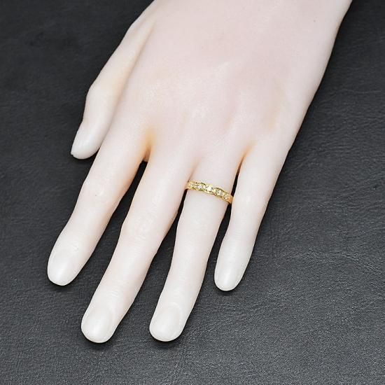 K18・ダイヤモンド0.2ct 9ストーンリング SIクラス - DIAN POOL