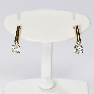 楽天市場】Pt900 ピアス アクアマリン 0.6ct 一粒ピアス