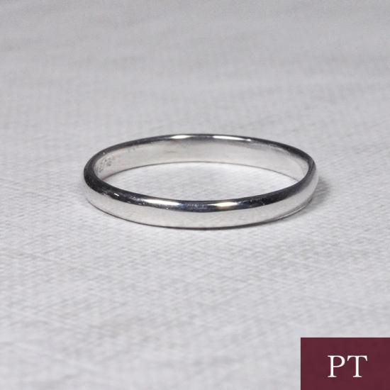 甲丸リング PT900 プラチナ　指輪　リング リング 指輪 甲丸リング 結婚指輪 マリッジリング レディース