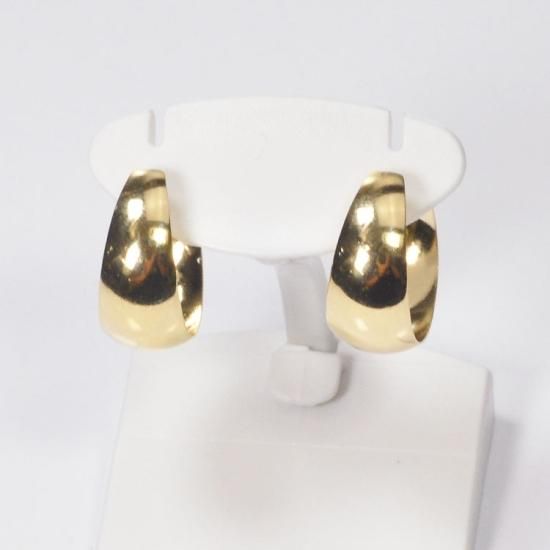K18 月甲ピアス 7mm×15mm フープピアス - DIAN POOL ダイアン