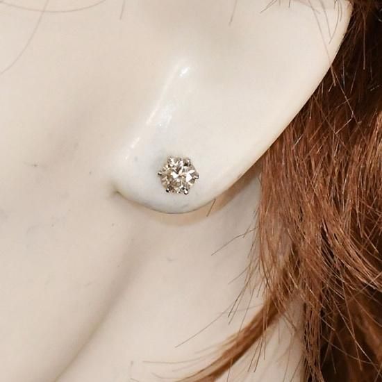 プラチナ・ダイヤモンド0.604ct（K・SI2・G・鑑定書カード付