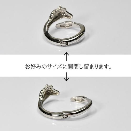 純プラチナスパイラルフリーリング