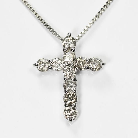 K10WG ダイヤモンド ネックレス | VERITEOnline-Shop