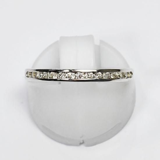 プラチナ ダイヤモンド0.2ct（SIクラス・鑑別書付） レール留め